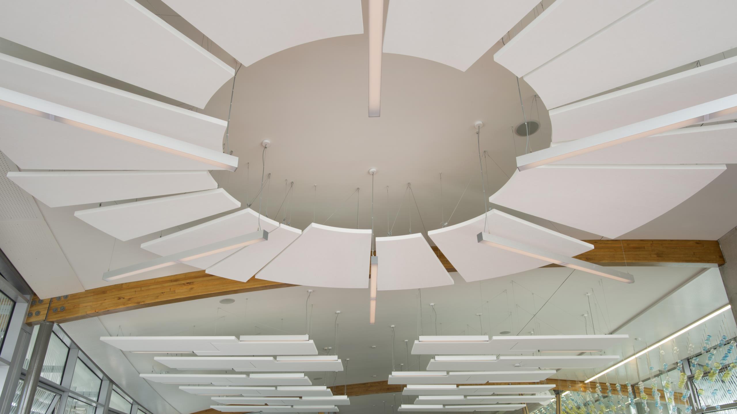 Otatahuhu Recreational Centre - Cloud Panel feature + lighting